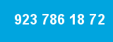 923 786 18 72